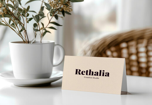 Business Card Mockup Template