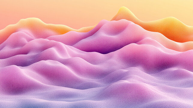 Modern digital abstract 3D background with flowing lines and shapes symbolizing technological processes, digital storage, science, and education, highlighting network abilities and innovation

