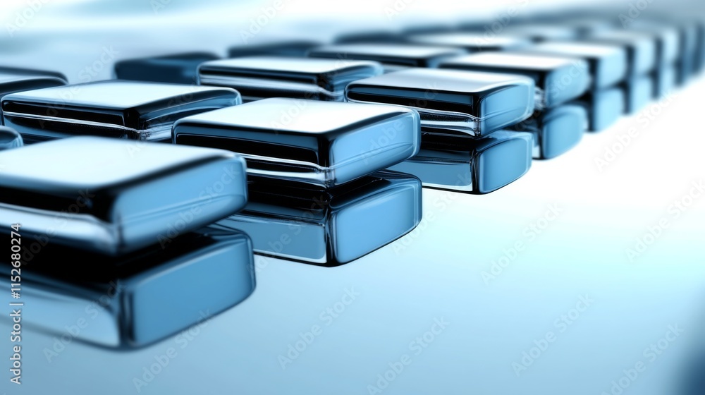 Poster soft light abstract 3d management background design