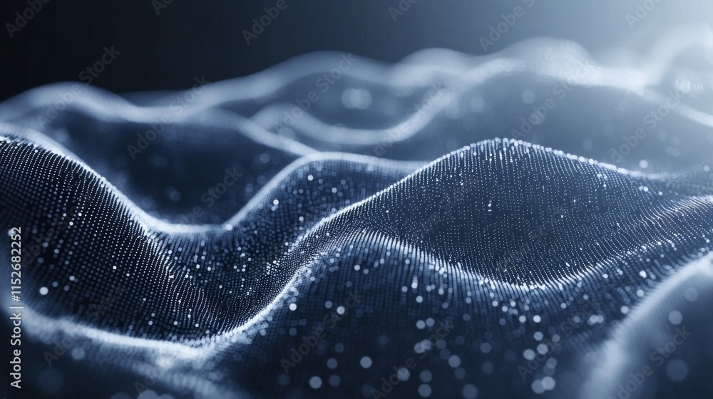 Poster abstract networking data transmission in diffused light