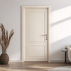 door to the room