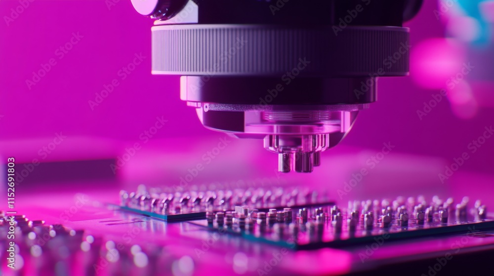Poster precision tools in microchip fabrication process