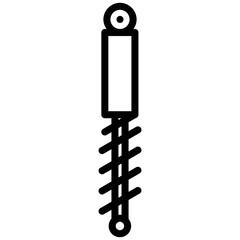 Auto Suspension Outline Icon - Car Service