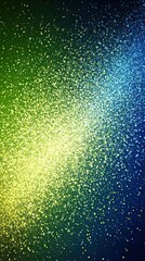 Abstract Green Blue Sparkle Background