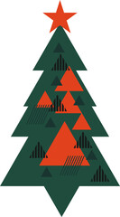 Geometric Christmas Tree