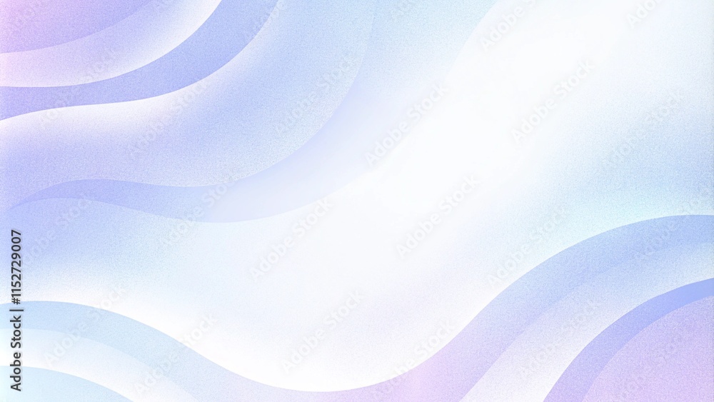 Poster Iridescent gradient. Vivid rainbow colors. Digital noise, grain. Colorful digital grain soft noise effect pattern. A soft gradient abstract background blending from pastel peach to lavender