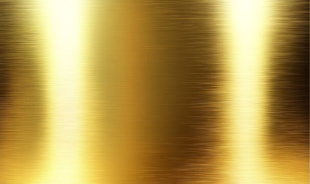 Shiny gold metal texture with bright highlights and brushed lines.