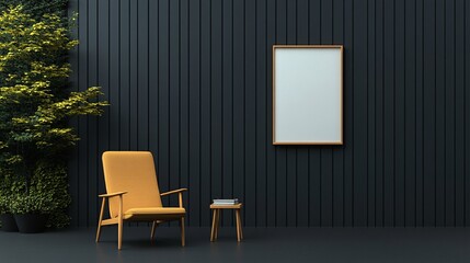 Modern Minimalist Living Room with Simple Decor