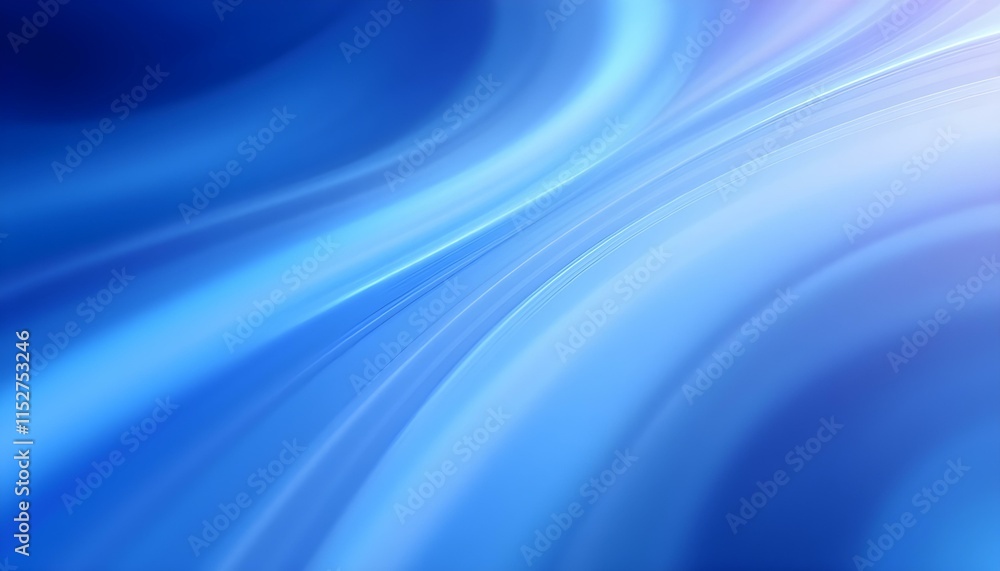 Aufkleber Modern blue wave background blue white, color gradient rough abstract background shines a bright light and glows template empty space. Abstract colorful waves, white purple abstract background. 
