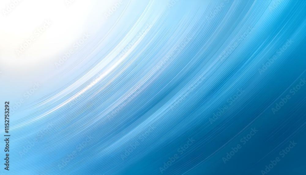Aufkleber modern blue wave background blue white, color gradient rough abstract background shines a bright lig
