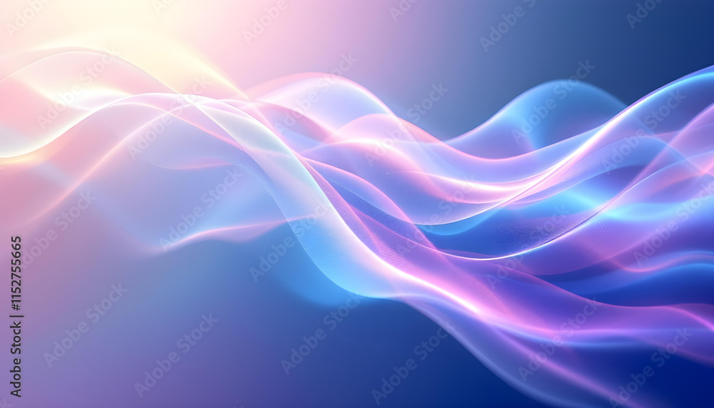 Poster modern colorful flow poster wave liquid shape in white background art design for your design project