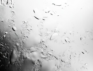 Water Droplets on Glass