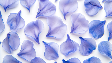 colorful flower petals closeup