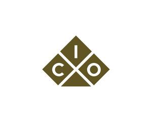 CIO logo design vector template. CIO