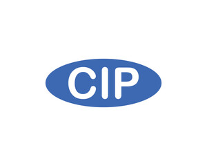 CIP logo design vector template. CIP