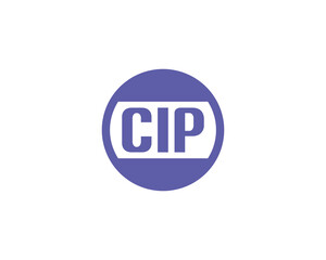 CIP logo design vector template. CIP
