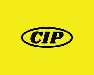 CIP logo design vector template. CIP