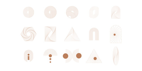 Minimalist Geometrical Element Set
