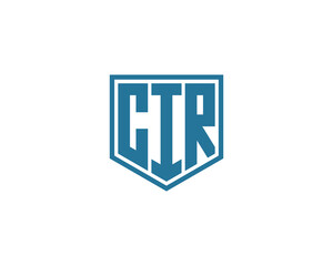 CIR Logo design vector template. CIR