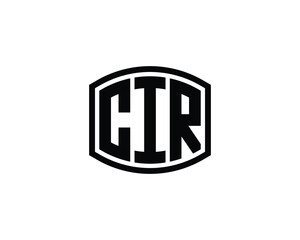 CIR Logo design vector template. CIR