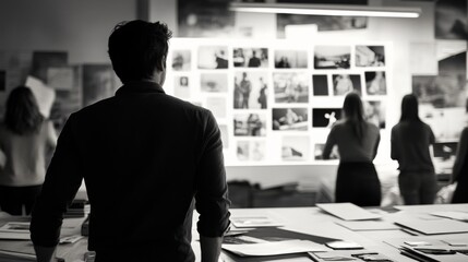 Collaborative Planning Session with Artistic Flair