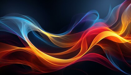 abstract background with smoke