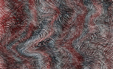 red abstract texture line wavy  exotic 