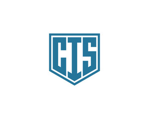 CIS logo design vector template. CIS