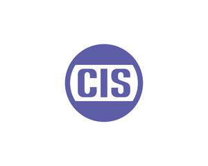 CIS logo design vector template. CIS