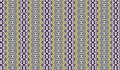 Fabric abstract geometric tiles e style ethnic 