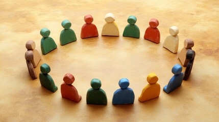 Obraz premium Diverse Collaboration in Group Research Setting