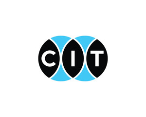 CIT logo design vector template. CIT