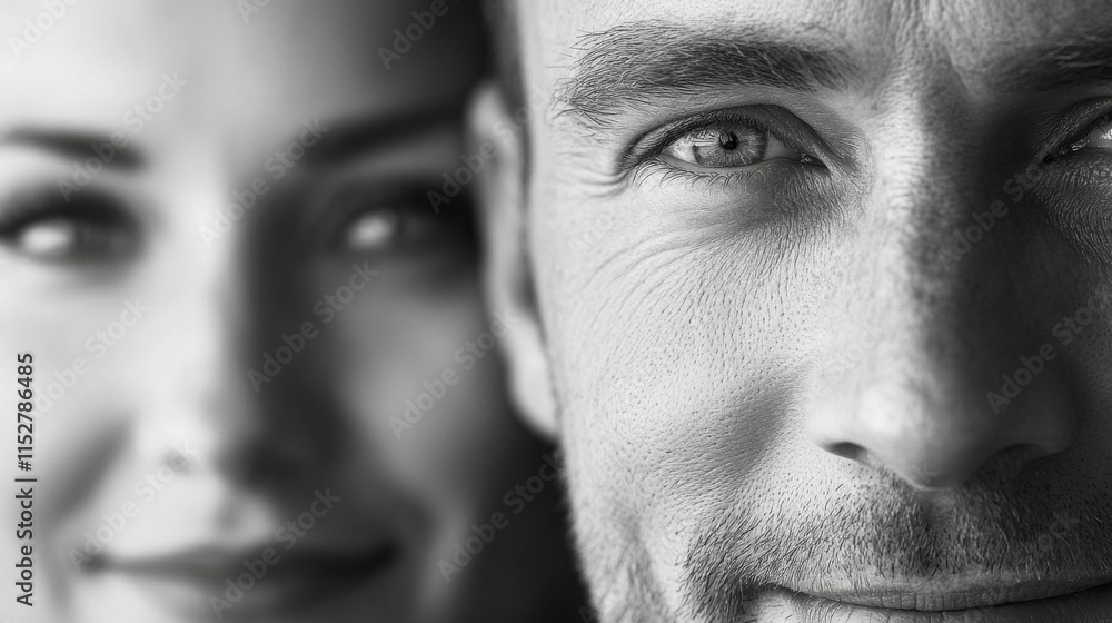 Poster positive expressions in group session with soft lighting