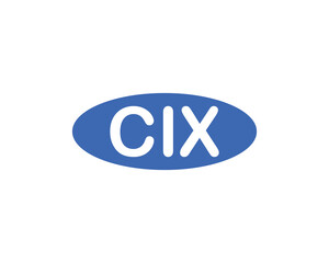 CIX Logo design vector template. CIX