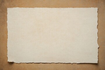 there is a piece of paper on a table with a piece of paper on it