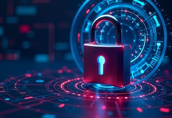 optics background with lots spots