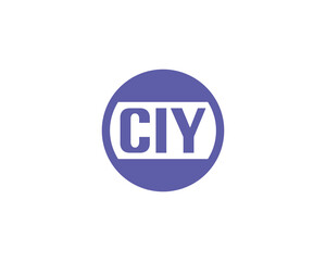 CIY Logo design vector template. CIY