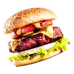 burger PNG image