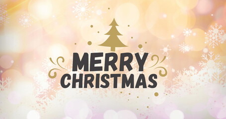 Image of christmas greetings text over christmas pattern and decoration © vectorfusionart