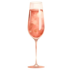 champagne glasse clipart icon