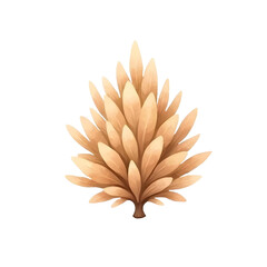 pine cone4 clipart icon