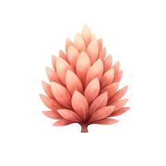 pine cone3 clipart icon