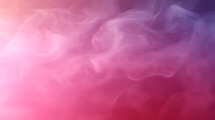 Abstract pink and purple smoke swirls.