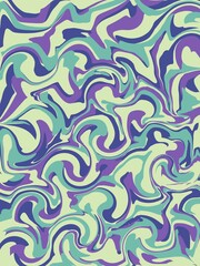 Liquid Marble Abstract 