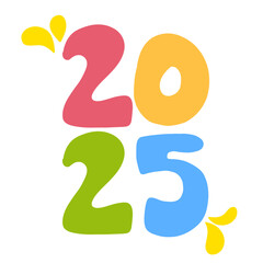 Hand drawn of letter 2025