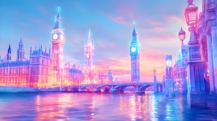 Obraz premium - neon