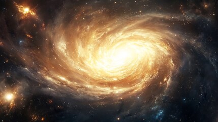 Fototapeta premium Japanese space traveler mission discover origin of Big Bang navigating through multiverse uncover secret of cosmic creation Their exploration reveals new insight into nature of existence mystery of