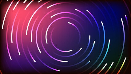Abstract background with glowing lines