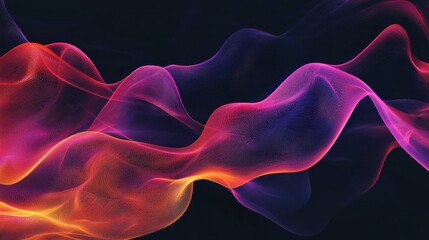 Obraz premium Abstract New Year Firework Trails