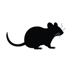 Obraz premium Mice Mouse Rodent Black Silhouette